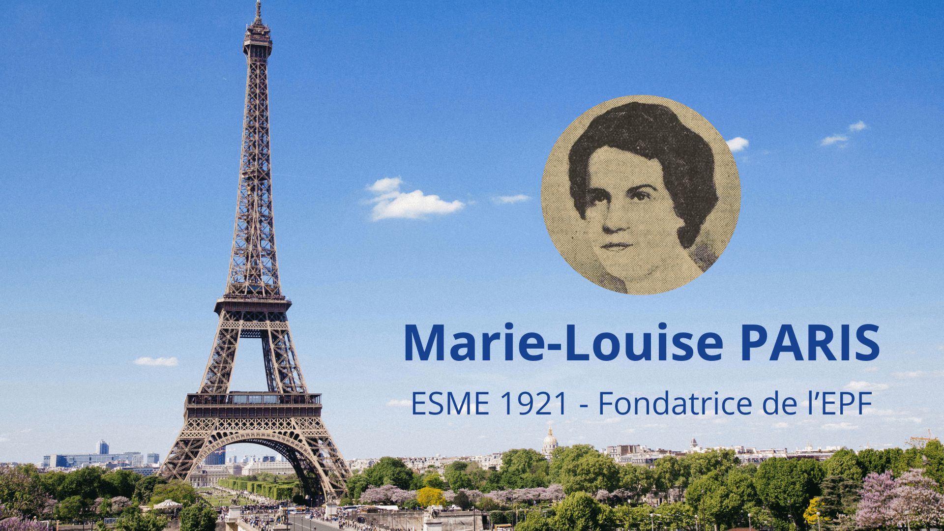 Une des premières femmes Alumni de l'ESME mise à l'honneur sur la Tour Eiffel !
