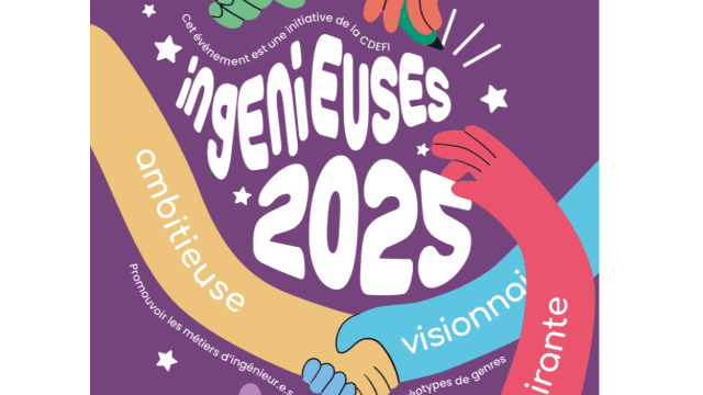OPÉRATION INGÉNIEUSES 2025 : PRIX DE LA FEMME INGÉNIEURE