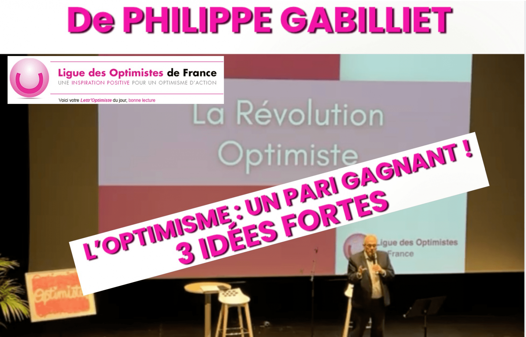 l'optimisme :...
