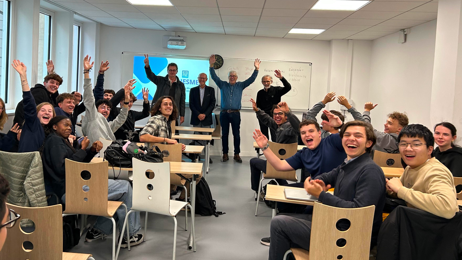 Présentation de l'AIESME aux étudiants