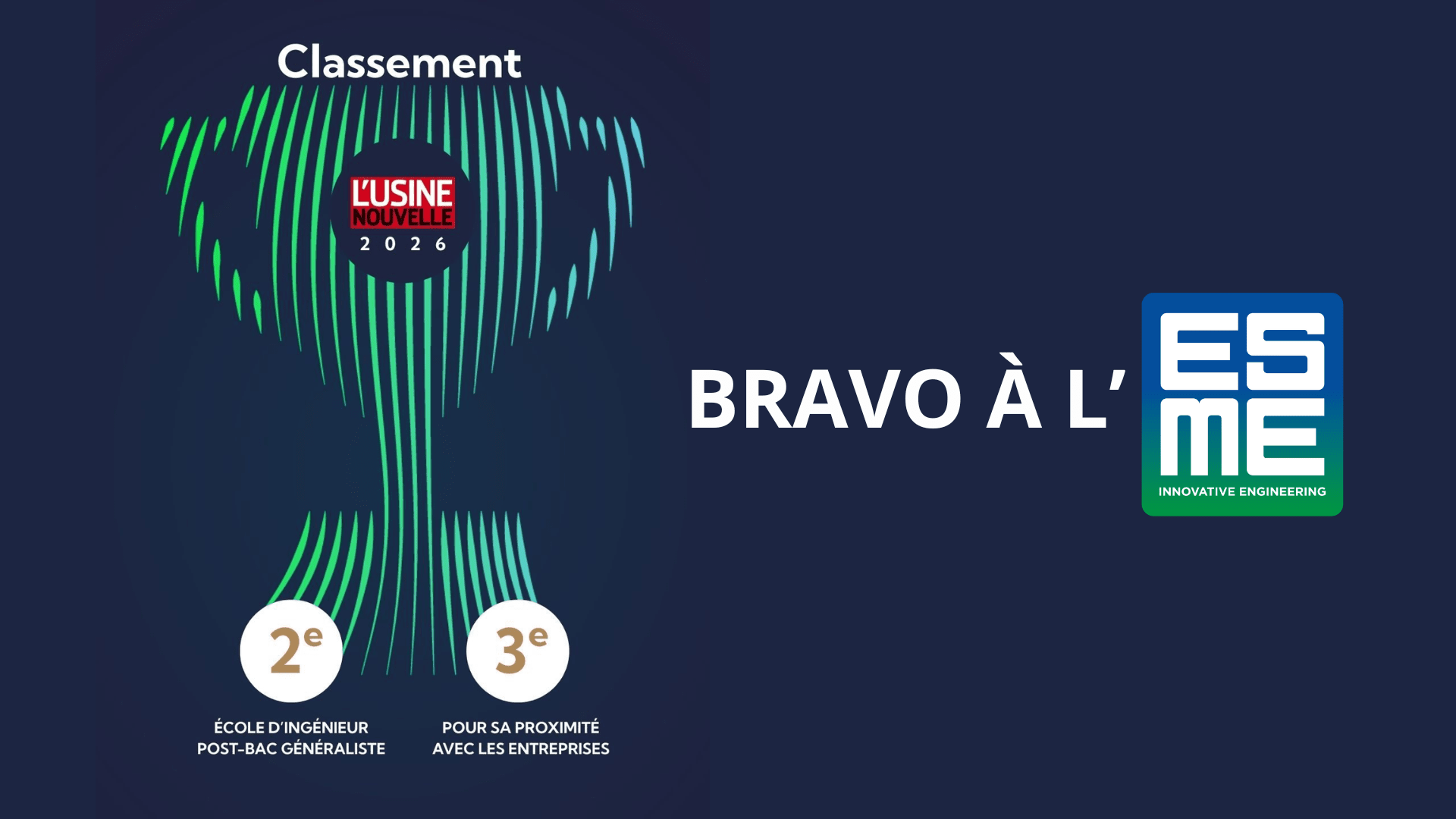 Classement Usine Nouvelle 2026